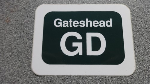 Loco shed sticker gateshead - loco,
