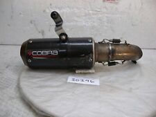 SUZUKI SV650 2021 COBRA SPORT REAR SILENCER EXHAUST  (30296)