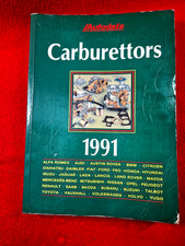 AUTODATA : Carburettors 1991 : Softback Book : Good Condition