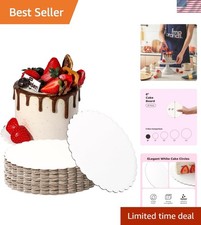 20 Pack 6 Inch Round White