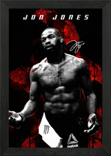 Jon Jones UFC Fighter Portrait