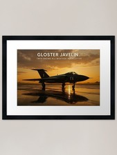 Gloster Javelin Framed Art