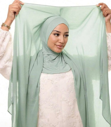 Hijab scarf with magnetic - hijab,