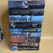 Lot Of 9 Clive Cussler