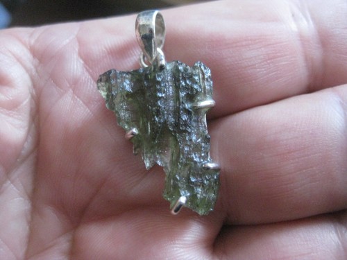 Moldavite pendant nova - moldavite,