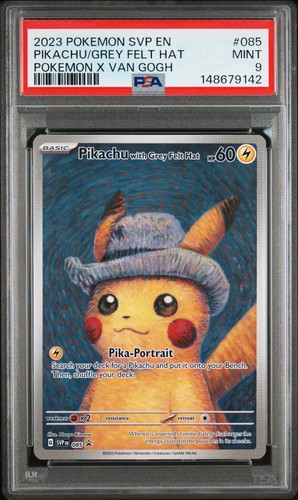 Psa pikachu with grey - 9,