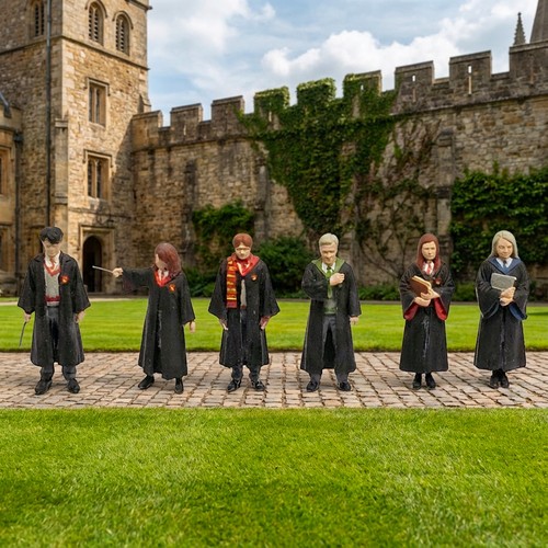 Fg51 young wizards in robes - -,