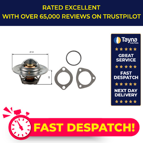 Coolant thermostat fits ford - fits,