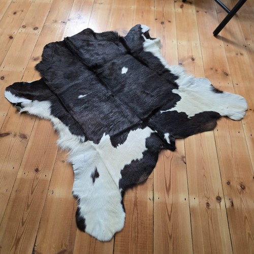 Handmade cowhide rug genuine - cowhide,