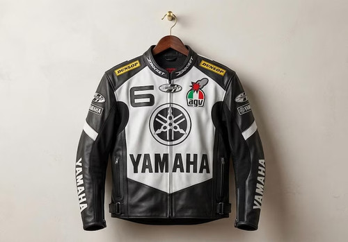 Vintage yamaha racing leather - vintage,