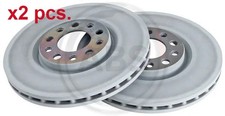 X2 PCS FRONT BRAKE DISC ROTOS