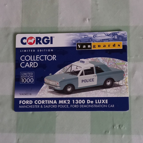 Corgi vanguards ford - vanguards,
