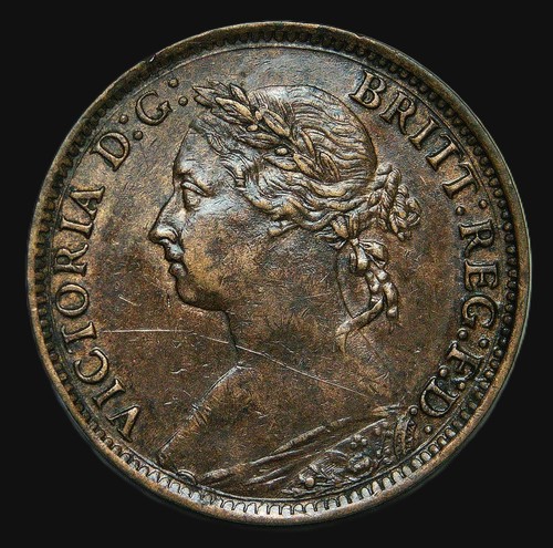 1886 victoria farthing bun - 1886,