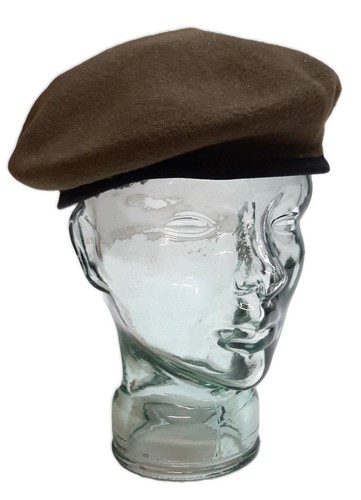 Khaki beret cap herbert - khaki,