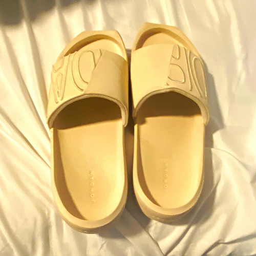 Jordan beige logo comfort - beige,