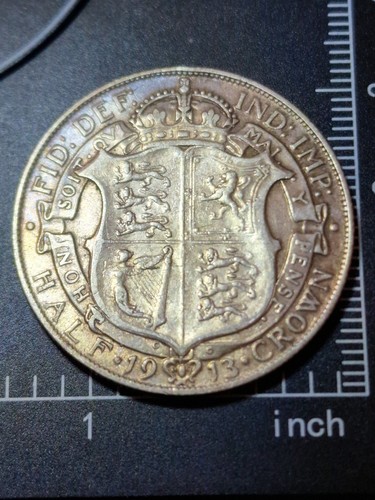 1913 george half - george, crown