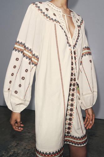 Zara collection embroidered - zw,