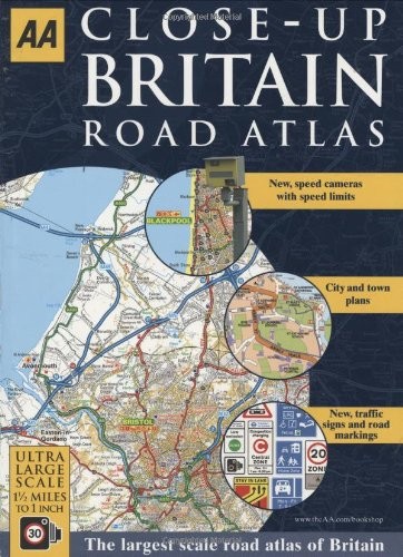 Close britain road - close-up,