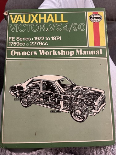 Haynes vauxhall victor - vauxhall, 1972