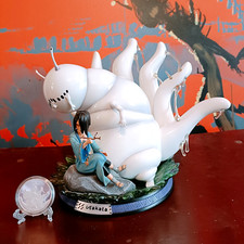 Rare Naruto MonkeySon Studios Saiken Sixtails Utakata Resin Figure Model Statue