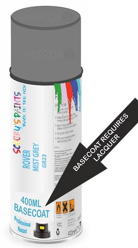Basecoat aerosol for rover - aerosol,