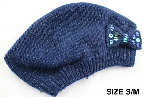 Girls beret navy - girls,