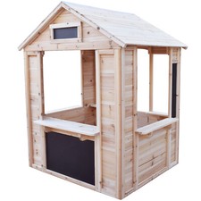 Big Game Hunters Café Shop Wooden Playhouse Children's Play Market Stall Kitchen