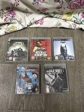 5 x PlayStation 3 Games - Red