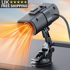 Electric Car Heater Dashboard Windshield Heating Fan Defogger Defroster Demister