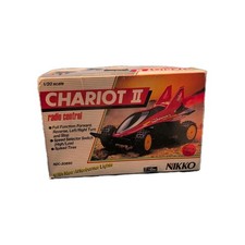 Nikko Chariot 2 R/c Remote Control Car Boxed  1/20 RED car immaculate Condition