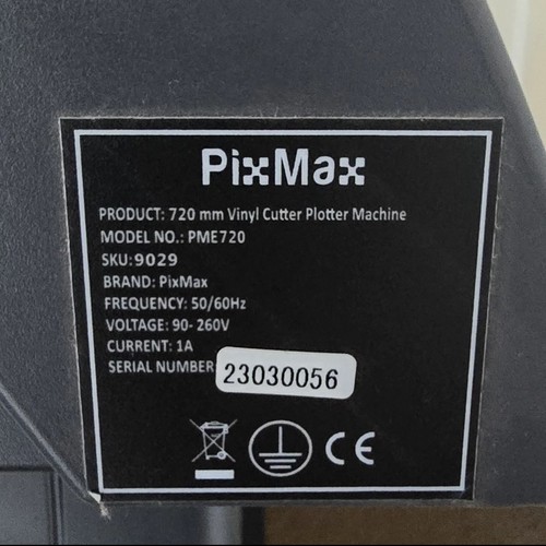 Pixmax vinyl cutter - vinyl,
