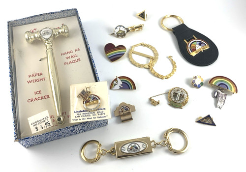 Rainbow girls pins charms - girls, pins,