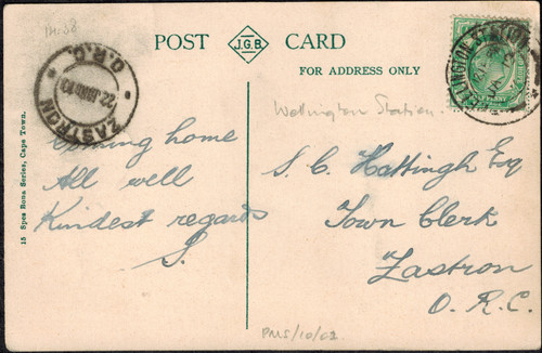 South africa 1910 - south,