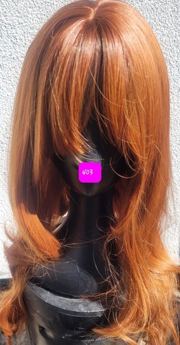Long layered straight wig with - layered,