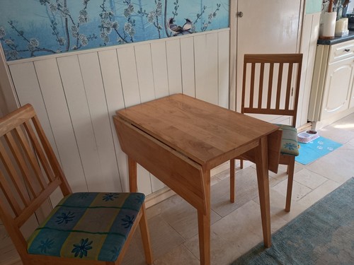 Solid pine drop leaf - solid, norwegian