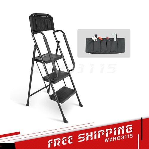Step stool ladder with - stool,