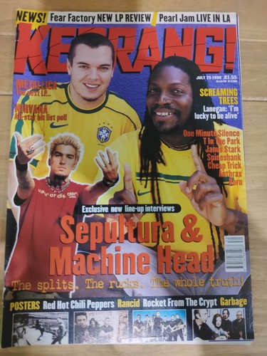 Kerrang 709 sepultura - 709, sepultura/machine
