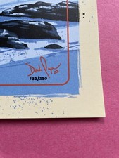 STAR WARS POSTER EMPIRE STRIKES BACK 133/250 WRATH OF DARK COMIC CON DEREK PAYNE