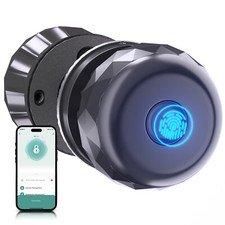 3 in 1 Fingerprint Smart Biometric Lock Door Knob APP Control Keyless Entry UK