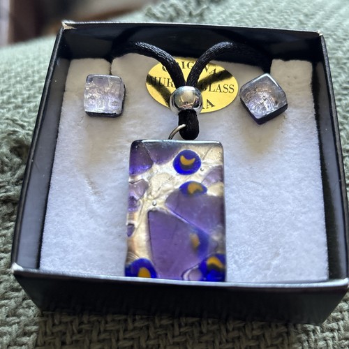 Murano glass gorgeous necklace - glass,