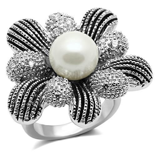Ladies cocktail ring - , black