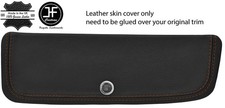 Brown stitching glove box - glove,