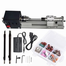 110V-240V Mini Wood Lathe