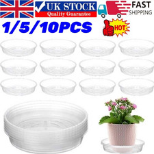 1/5/10X Clear Round Plastic