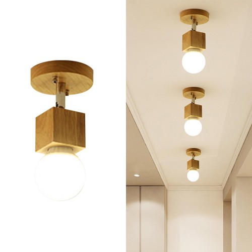 Led ceiling light wooden - ceiling,