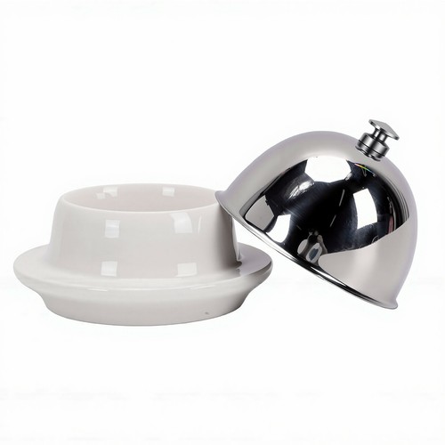 Ceramic butter dish with - ceramic,