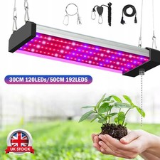 LED Plant Grow Lights Strip Tube Full Spectrum Indoor Flower Veg Growing Lamp UK