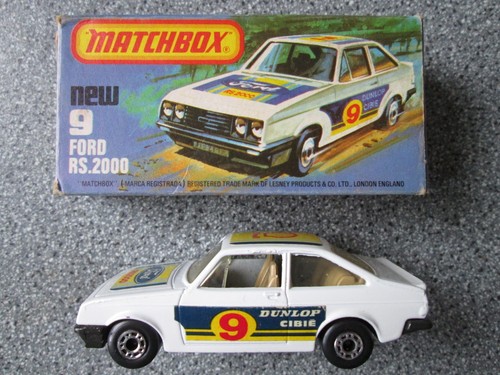 Matchbox superfast ford - 9,