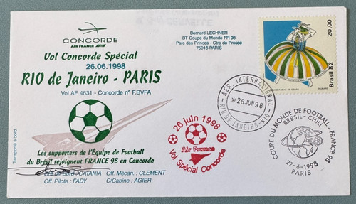 Concorde rio janeiro paris - rio,