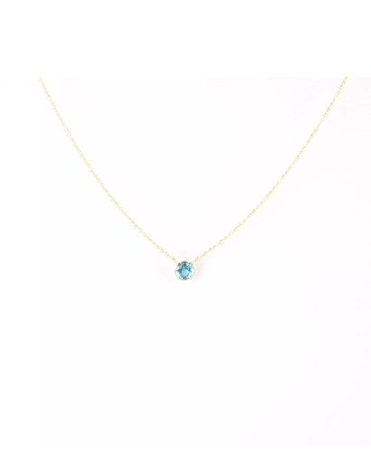 14k yellow gold necklace - necklace, with